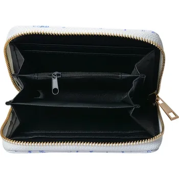 Peněženka Peněženka s modrými růžičkami Blue Rose Blooming - 10*15 cm