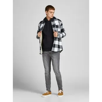 Pánská mikina Jack & Jones Mikina Star 12208157 Černá Relaxed Fit XXL