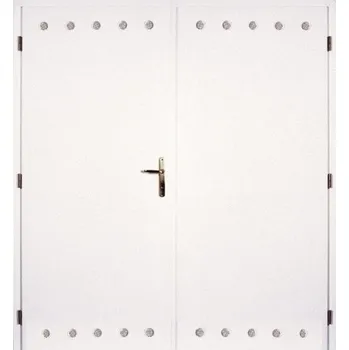 Interiérové dveře Dveře DOORNITE interiérové BÍLÉ + vzdušníky 160 cm dvoukřídlé