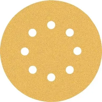 Příslušenství k nářadí Brusný papír EXPERT C470 s 8 otvory pro vibrační brusky 125 mm, G 80, 50 ks BOSCH 2608900910