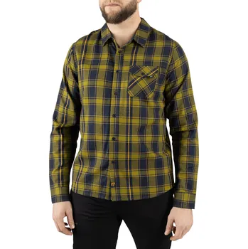 Pánská košile VIKING Shamrock olive/navy Velikost: M