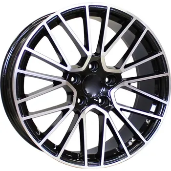 Disk Alu kola Racing Line FE179, 20x9 5x130 ET50, černá + leštění (zátěžová) vhodné pro Porsche Cayenne III (od 2018)