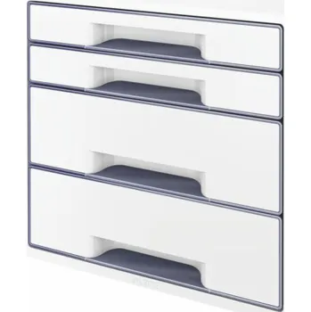 Zásuvkový kontejner Leitz kontejner 4 zásuvky leitz wow, zelená