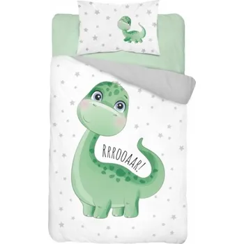 Povlečení Detexpol Povlečení do postýlky Dino 90/120, 40/60 cm