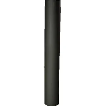Kouřovod Roura kouřová 130 mm/100 cm, silnostěnné 1,5 mm, černá MA654141