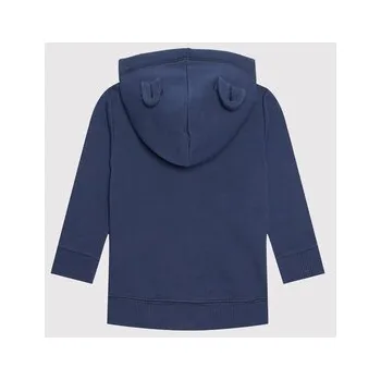 Pánská mikina United Colors Of Benetton Mikina 3J70MM270 Tmavomodrá Regular Fit 74