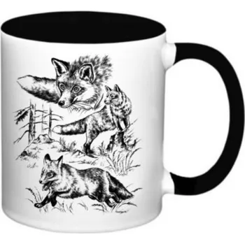 E-myslivost Lovecký hrnek - Liška