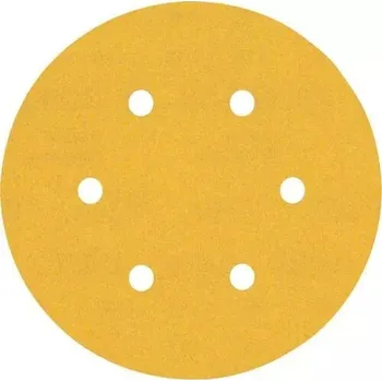 Brusný papír Brusný papír EXPERT C470 s 6 otvory pro vibrační brusky 150 mm, G 240, 50 ks BOSCH 2608900923