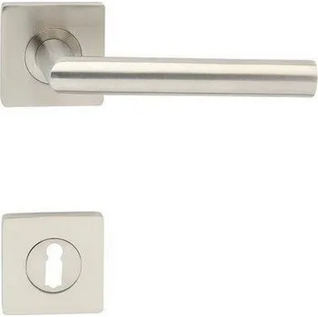 Dveřní kování Klika ke dveřím VISION - S matný nerez kování COBRA