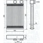 Výměník tepla, vnitřní vytápění MAGNETI MARELLI 350218478000