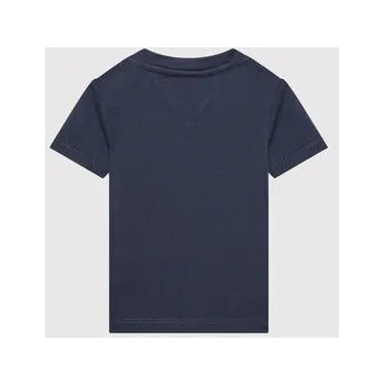 Pánská móda Tommy Hilfiger T-Shirt Baby Essential KN0KN01487 Tmavomodrá Regular Fit 80