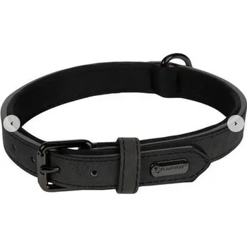 Obojek pro psa Flamingo Obojek podšitý neoprenem černý varianta M 36-44cm x 20mm x 6mm