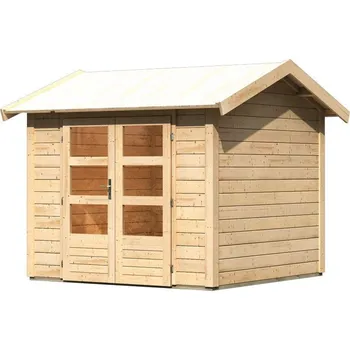 Zahradní stavba LANIT PLAST Dřevěný domek KARIBU THERES 3 (31442) natur LG3143