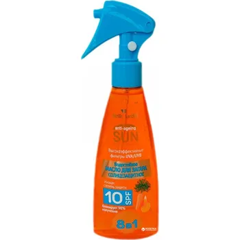 Přípravek na opalování Belle Jardin SUN Water Olej na opalování SPF10 s filtry UVA / UVB160ml