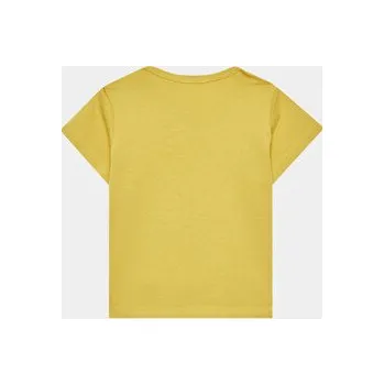 Pánské oblečení United Colors Of Benetton T-Shirt 3I1XA1030 Žlutá Regular Fit 62