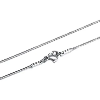 Řetízek Jemný ocelový řetízek hádek diamond twist 1,5 mm