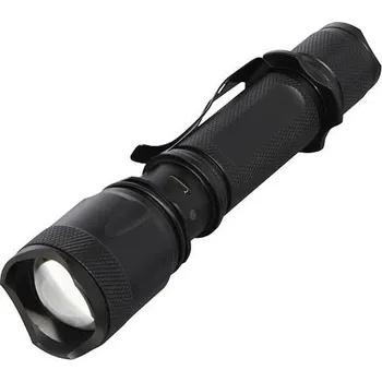 Svítilna Dobíjecí 5W taktická svítilna Mears, černá