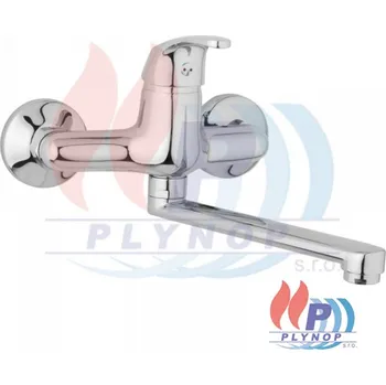 Vodovodní baterie Nástěnná dřezová a umyvadlová baterie SLIM, rozteč 150 mm, ramínko 300 mm JB SANITARY - A10 35 10