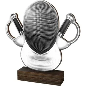 Volný čas Poháry Bauer Dřevěná plaketa WF168 | Šerm