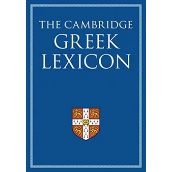 The Cambridge Greek Lexicon 2 Volume Hardback Set - Faculty of Classics