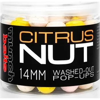 Boilies Munch Baits Citrus Nut Washed Out Pop-Ups 14mm 200ml