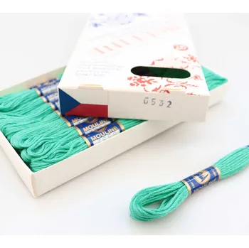 Příze Niťárna Vyšívací příze Mouline 6532 - aquamarine