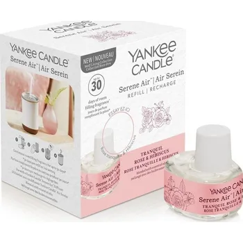 Yankee candle Náplň do difuzéru Serene Air - Tranquil Rose & Hibiscus 17 ml