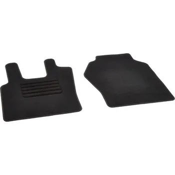 autokoberec Autokoberce textilní přesné černé / černé obšití - Scania R (2005-2021) 2-sedadla