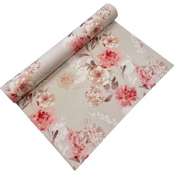 METRÁŽ Bavlněné plátno DELUX TANEA růžová reverse, šíře 220cm