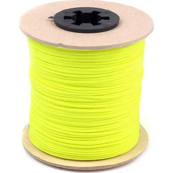 Dětské navlékací korálky Pro Háčkování Bižuterní šňůra 1,5 mm neon žlutá 5 m