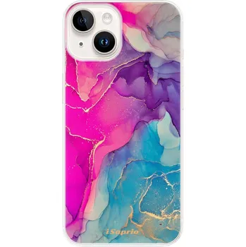 Pouzdro na mobilní telefon Odolné silikonové pouzdro iSaprio - Purple Ink - iPhone 15 Plus