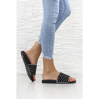 Dámské pantofle city kiddy Černé nazouváky 1004B Velikost: 36