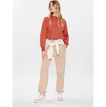 Dámská mikina New Balance Mikina Athletics Nature WT23555 Hnědá Relaxed Fit XL