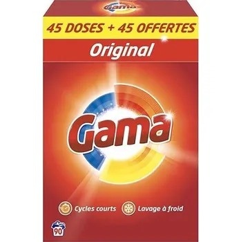 Prací prášek Gama (Vizir) prací prášek 5,85kg - 90W Universal