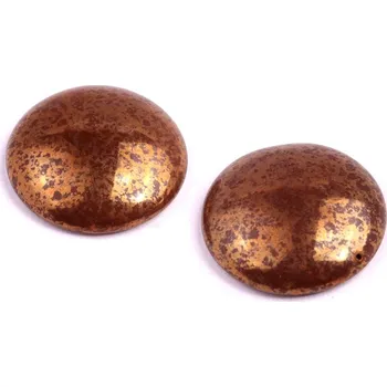 Korálek Skleněný kabošon č.1244 - 25 mm