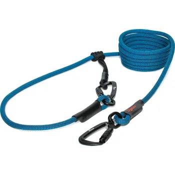 Vodítko pro psa Tamer Lanové vodítko EASYLONG TWIST | Střední pes | Modročerné - 427 Délka: 2 m