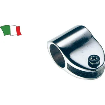 Pochromovaná objímka na trubku 22mm pro nanýtování