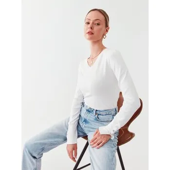 Dámský svetr Guess Svetr W2YR31 Z2V62 Bílá Regular Fit XL