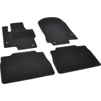 autokoberec Autokoberce textilní přesné černé / černé obšití - Mercedes-Benz GLE-Klasse (Typ V167) (2018-2023) 5-sedadel