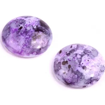 Korálek Skleněný kabošon č.1108 - 25 mm