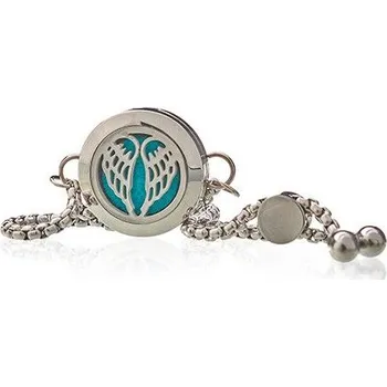 Souprava šperků Trendy Aroma Náramek z Nerez oceli - Andělská Křídla - 20mm