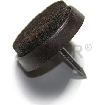 Hmoždinka MTR Kluzák plstěný natloukací Varianta: Kluzák plstěný natloukací 26mm bílá