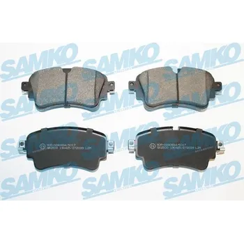 Brzdová destička Sada brzdových destiček, kotoučová brzda SAMKO 5SP2039