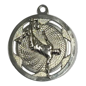 Medaile 50 mm fotbalová PELE Barva: stříbrná