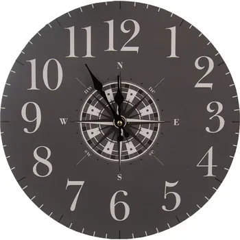 Hodiny Hodiny nástěnné Kompas pr. 34 cm