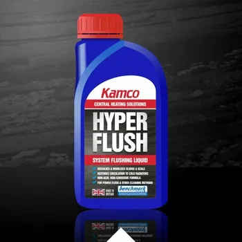 Radiátor Kamco Hyper-Flush 10L nekyselý čistící prostředek topných systémů, odstraňuje rez a kal, BKS005