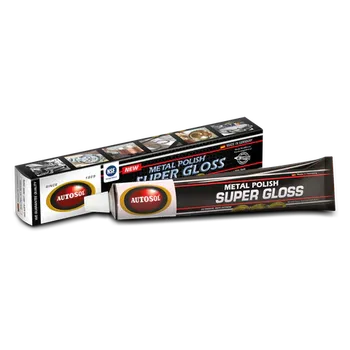 Odmašťovací přípravek na motor Autosol Metal Polish Super Gloss leštící a čistící pasta na kovy 75 ml, 250 ml Objem: 75 ml