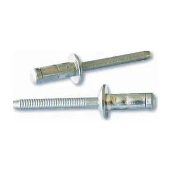 Nýt BRALO Trhací nýt plochá hlava HARDLOCK NEREZ A2/NEREZ A2 Varianta: NÝT HARD LOCK Ø 6,4 x 14,5 INOX