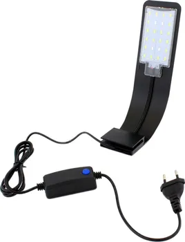 Osvětlení do akvária LED lampa s klipem ZD80A 10 W 230 V černá 21,5 cm