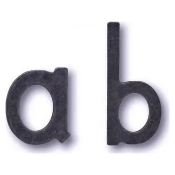 Cobra Kované číslice a písmena Varianta: "a"